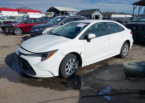 2022 Toyota Corolla Le из США, поврежденный, VIN 5YFEPMAEXNP298900